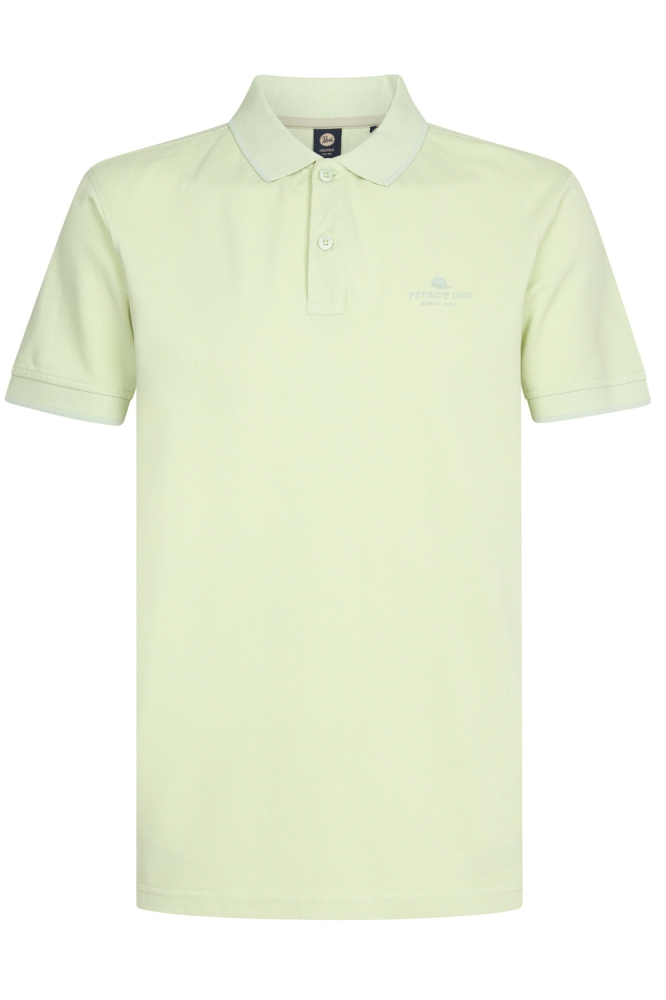 POLO MET KORTE MOUWEN M 1050 POL105 6171 Fresh Lime